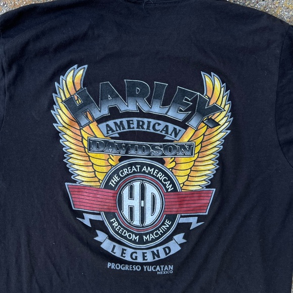 Harley-Davidson Other - Harley Davidson Freedom Machine Progreso Yucatan Men’s L Tee Shirt Graphic Biker